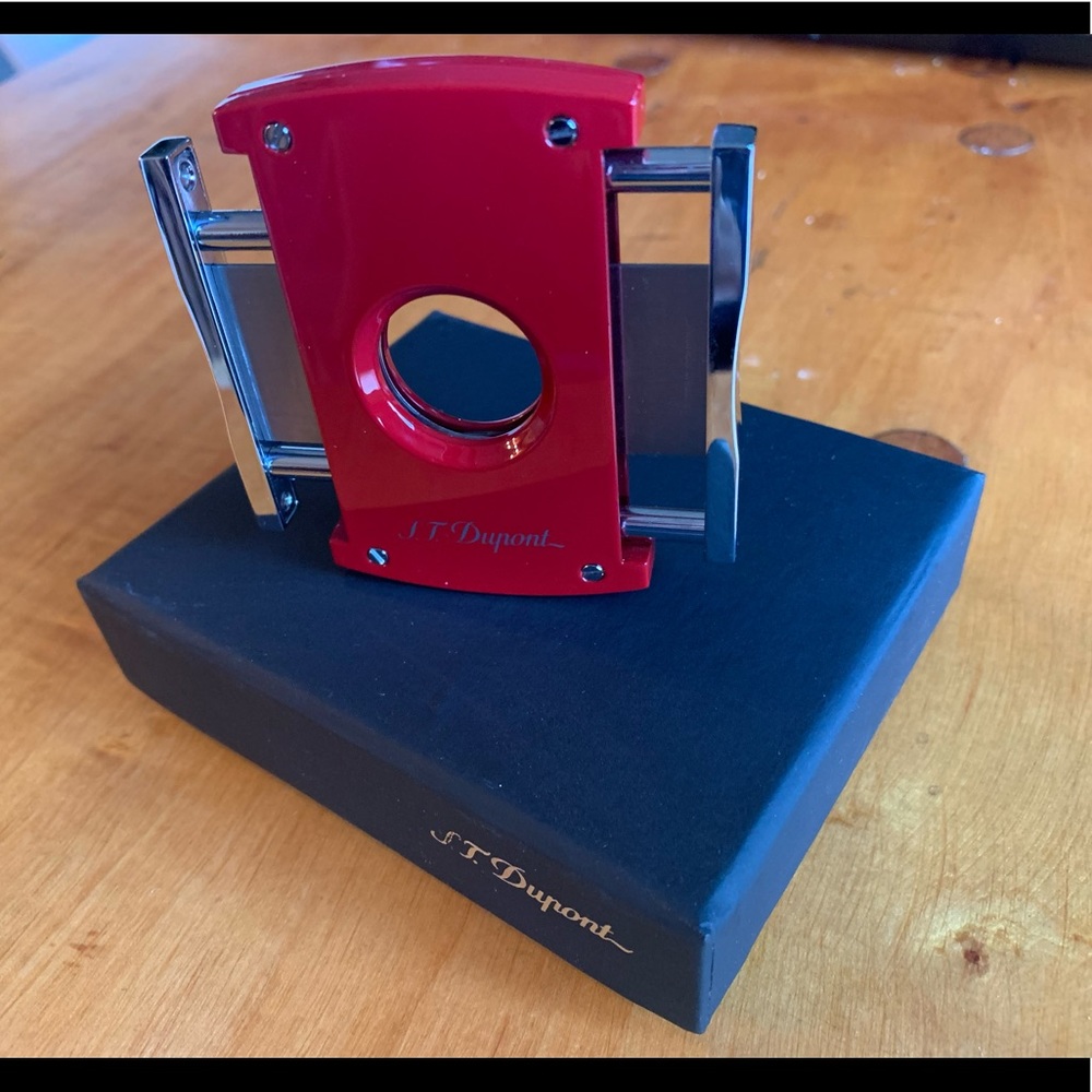 S.T DuPont Maxijet Double Blade Cigar Cutter